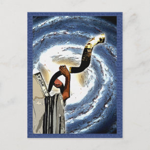Shofar Galaxy Postcard