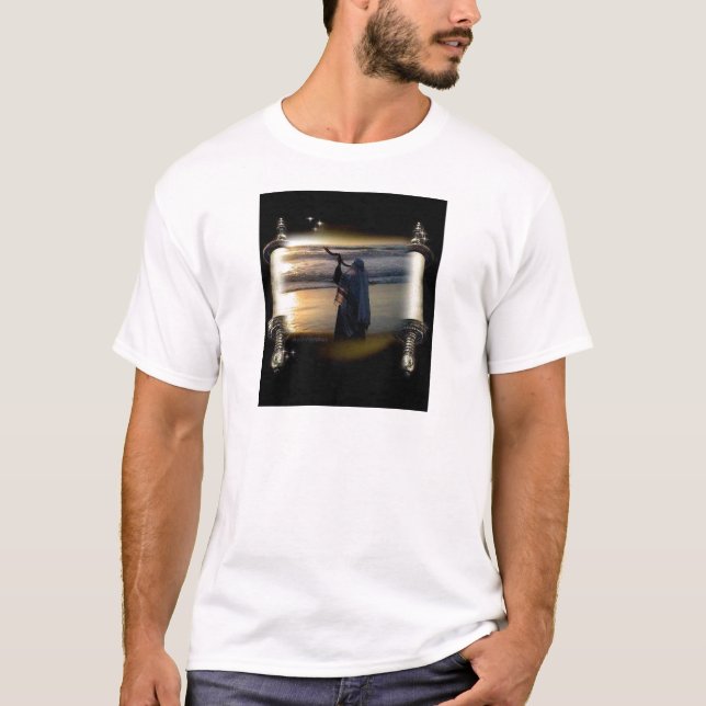 Shofar Scroll T-Shirt (Front)