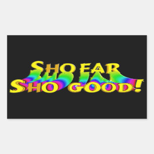 Shofar Sho Good Rectangular Sticker