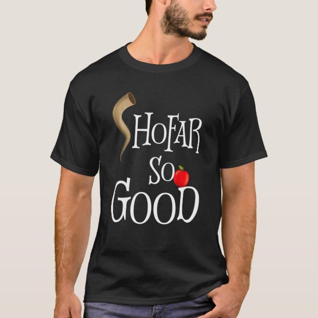 Shofar So Good Kids Mens Jewish Hanukkah Gif T-Shirt (Front)