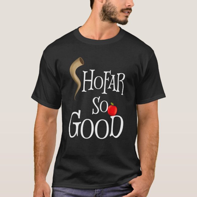 Shofar So Good Kids Mens Jewish Hanukkah Gif T-Shirt (Front)