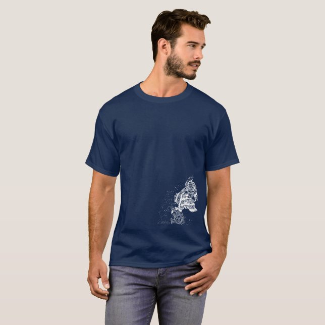 Shoki the Demon Slayer and Oni T-Shirt (Front Full)