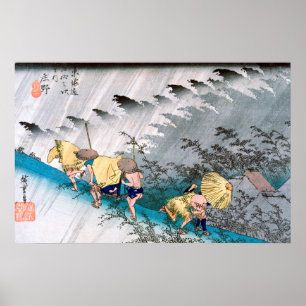 Shono by Hiroshige Poster