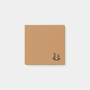 Shooky light brown post-it notes