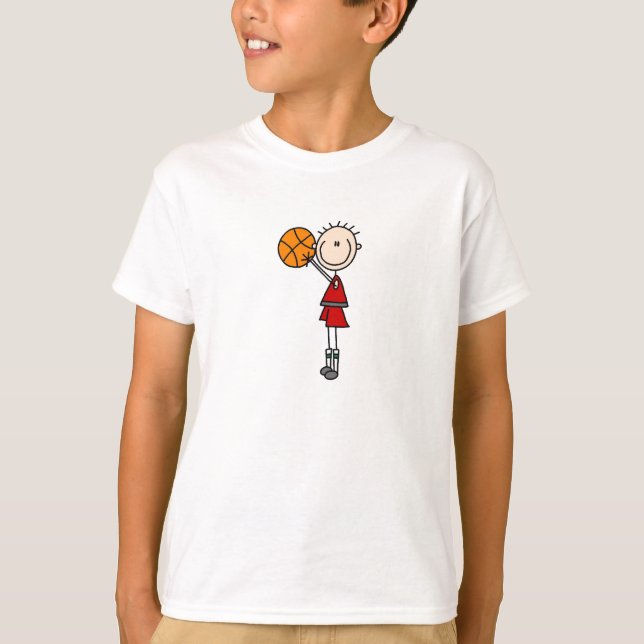 Shoot Boys Basketball Shirt (Front)