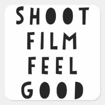 Shoot Film Feel Good Sticker
