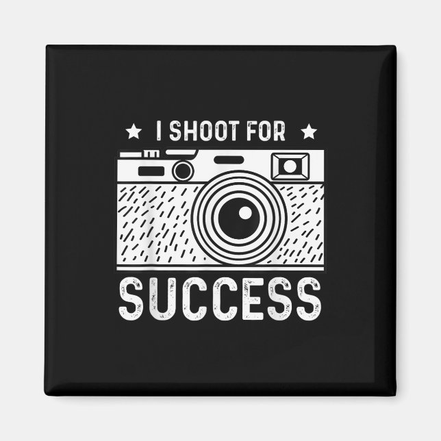 Shoot For Success Wedding Photographer  Magnet (Front)