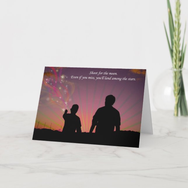 Shoot For The Moon Card (Front)
