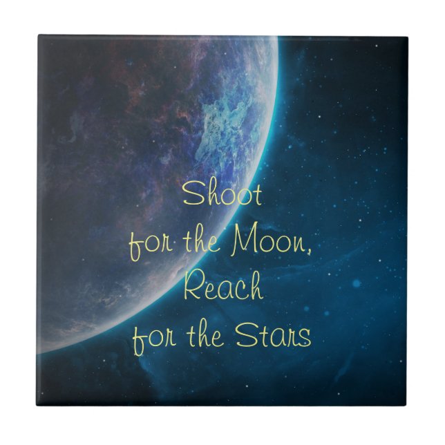 Shoot for the Moon Tile (Front)