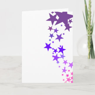 shoot for the stars  card