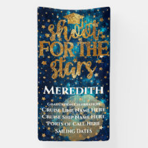 Shoot for the Stars Graduation Cruise Door