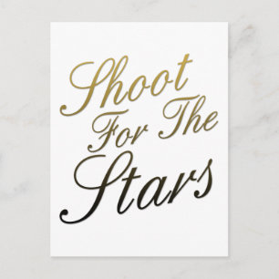 Shoot For The Stars Postcard