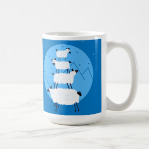 Shoot for the Stars Sheep Motivational Mug