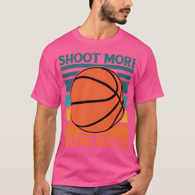 Shoot More Defend Better T-Shirt (Front)