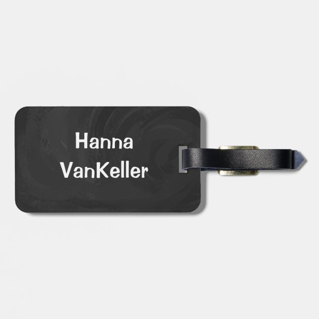 Shoot Pool Not People Luggage Tag (Back Horizontal)