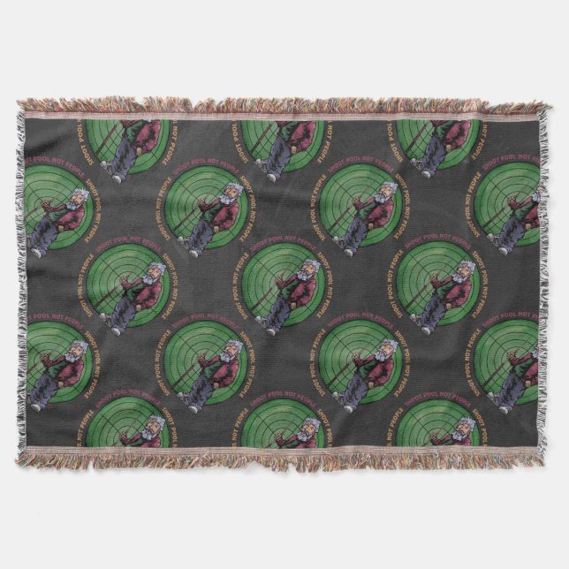Shoot pool Not People Throw Blanket (Front)