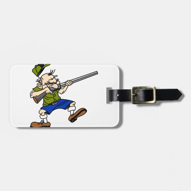 Shooter Luggage Tag (Front Horizontal)