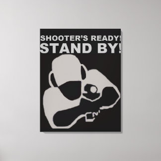Shooter's Ready Canvas poster Print