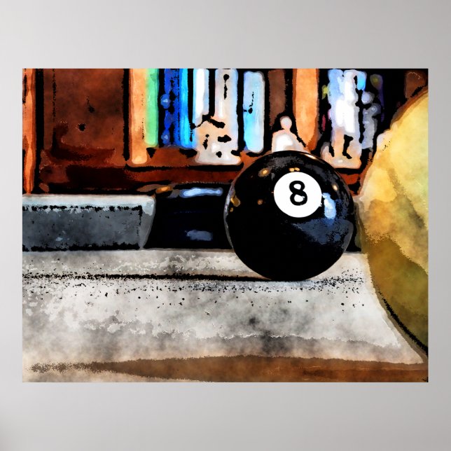 Shooting For The Eight Ball Poster (Front)