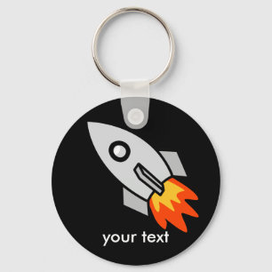 Shooting rocket Gifts Key Ring