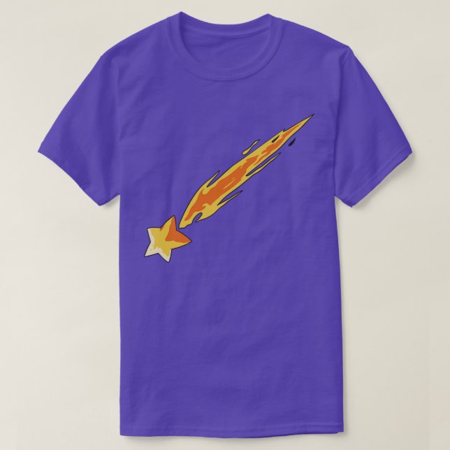 Shooting Space Asteroid Asteroids T-Shirt (Design Front)