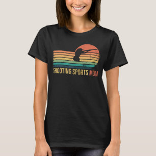 Shooting Sports Mum Trap Shooting Gun Clay Pigeon  T-Shirt