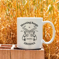 Shooting Sports Range Arizona America Vintage Logo