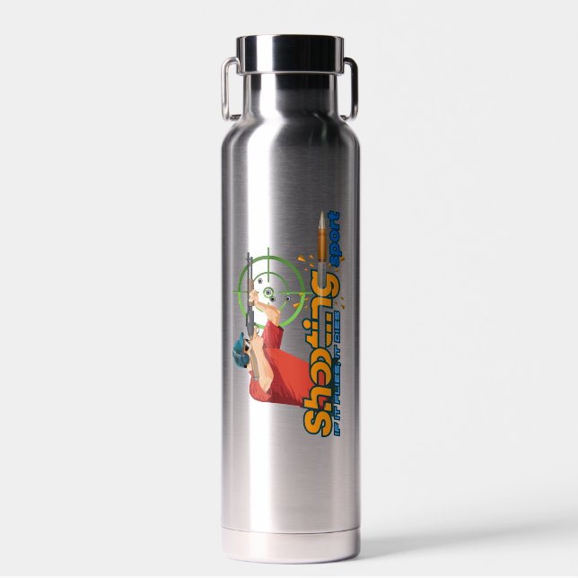 Shooting Sports |  Thor Copper Vacuum Insulated Water Bottle (Front)