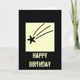 Shooting Star Card