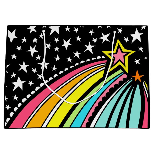 Shooting Star Comet Fireball Gift Bag (Front)