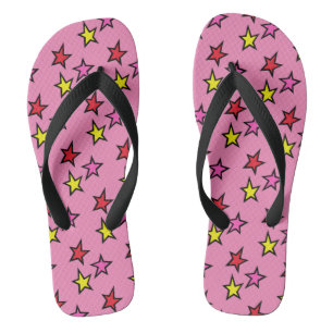 Shooting Star Flip Flops Beach Footwear
