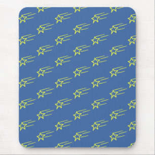 Shooting Star Pattern Mouse Mat