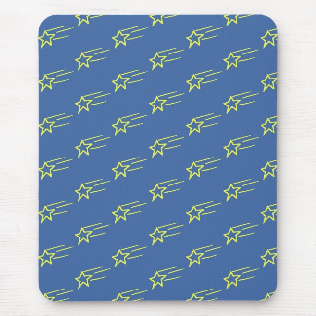 Shooting Star Pattern  Mouse Mat (Front)