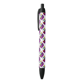 Shooting Star Rainbow Awesome Bucket Filler Black Ink Pen