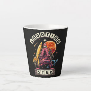 Shooting Star Space Latte Mug