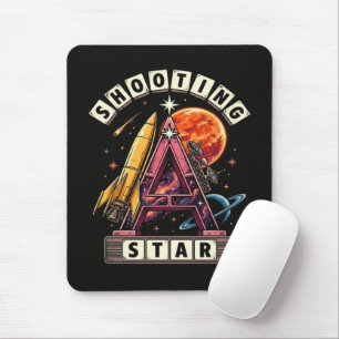 Shooting Star Space Mouse Mat