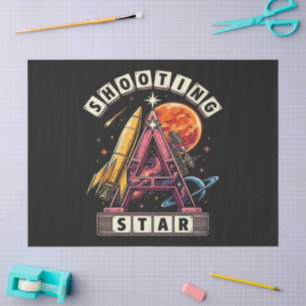 Shooting Star Space Tissue Paper