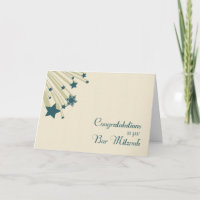 Shooting Stars, Bar Mitzvah Congratulations