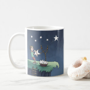  Shooting Stars - Creating Wishes  Coffee Mug
