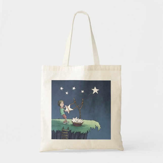   Shooting Stars - Creating Wishes Tote Bag (Front)