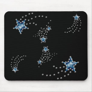 shooting stars mouse mat