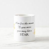 Shooting Stars Positive Inspirational Quote Mug