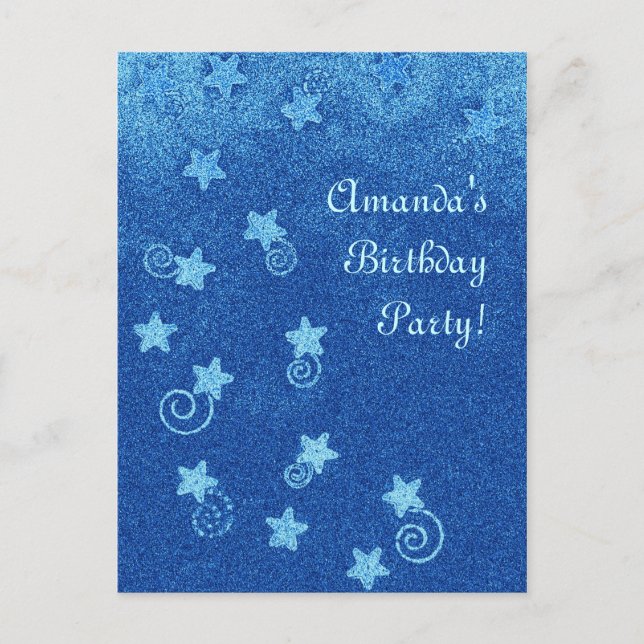 Shooting Stars Postcard (Front)