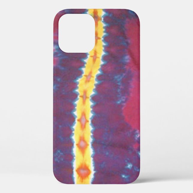 Shooting Stars Tie Dye PhatDyes Case-Mate iPhone Case (Back)