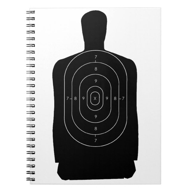 Shooting Target Notebook (Front)