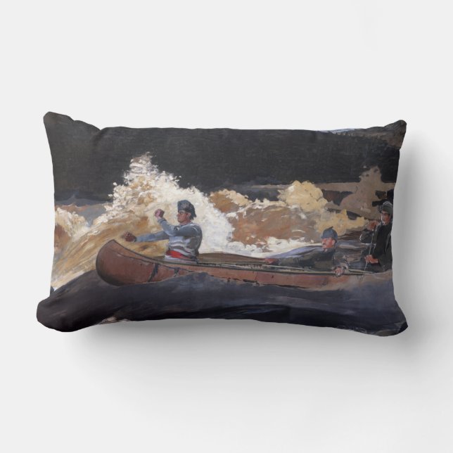 Shooting the Rapids Lumbar Cushion (Front)