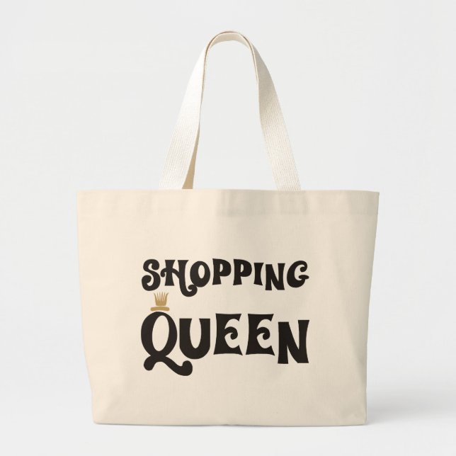 shop large tote bag (Front)