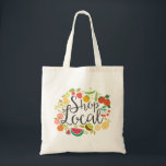 Shop Local Tote Bag<br><div class="desc">Support your local community,  shop local! This tote features original illustrations of seasonal fruits.</div>