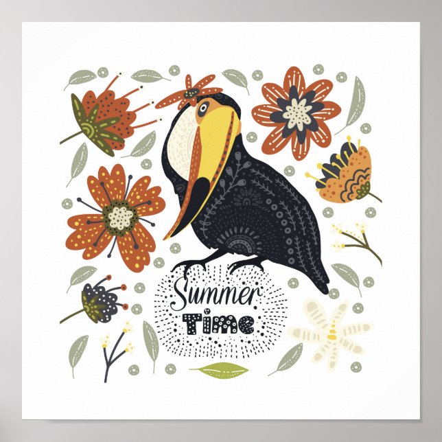 Shop Our Wide Selection of Toucan Posters Today (Front)