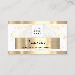 Shop QR CODE Logo Summer Fireworks Business Card